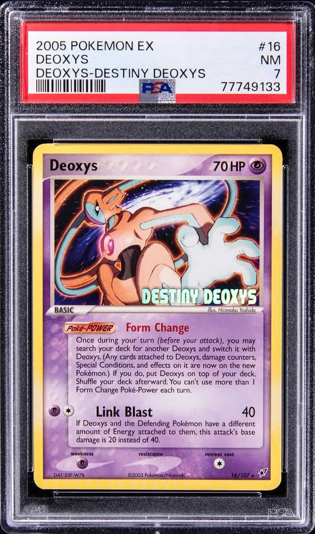 2005 Pokemon Ex Deoxys Deoxys Destiny Deoxys #16 Deoxys #16 card image