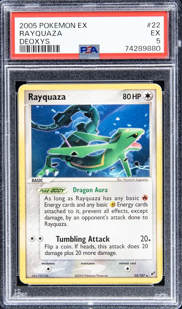 2005 Pokemon EX Deoxys Rayquaza #22 card image
