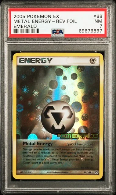 2005 Pokemon EX Emerald Rare Reverse Holofoil Metal Energy #88 card image