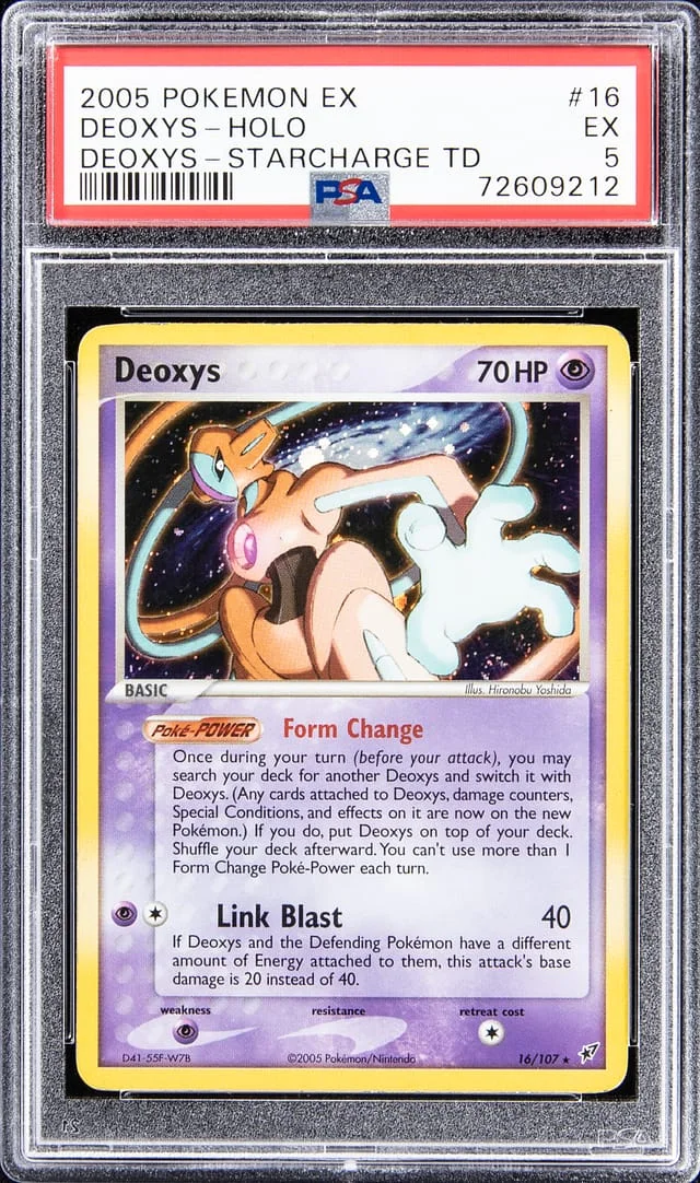 2005 Pokemon EX Holo - Starcharge TD Deoxys #16 card image
