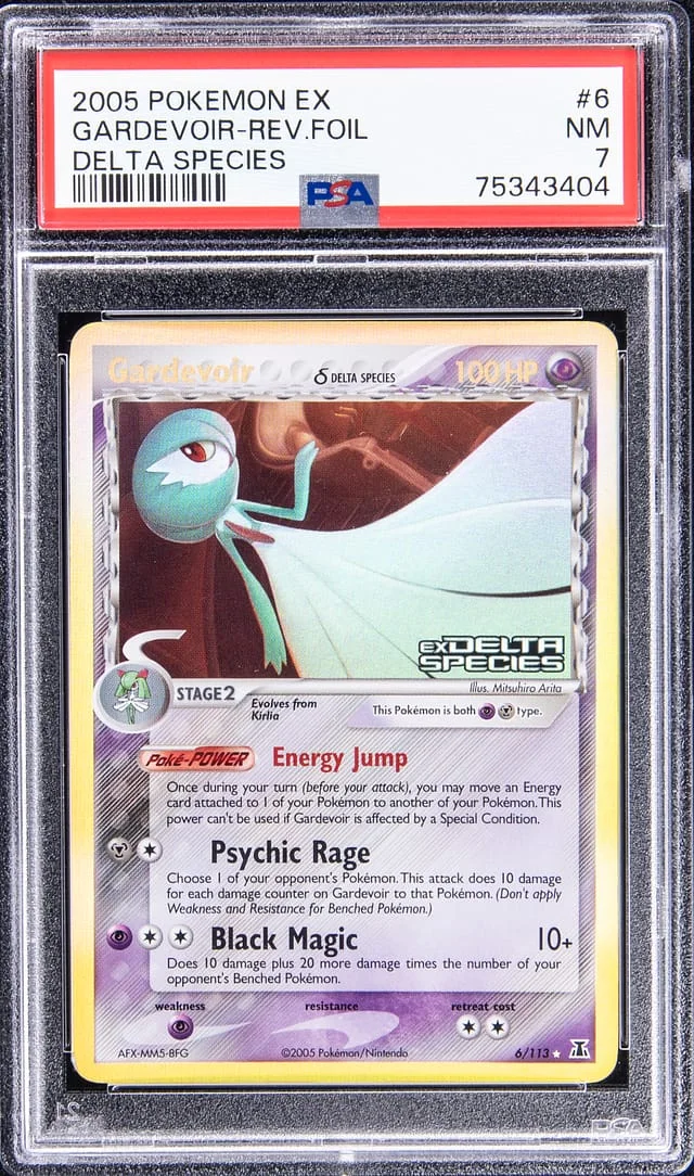 2005 Pokemon EX Reverse Foil - Delta Species Gardevoir EX #6 card image