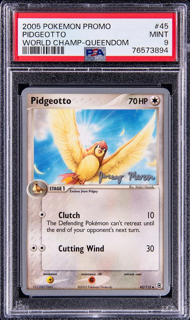 2005 Pokemon World Championships Promo Queendom Pidgeotto #45 card image