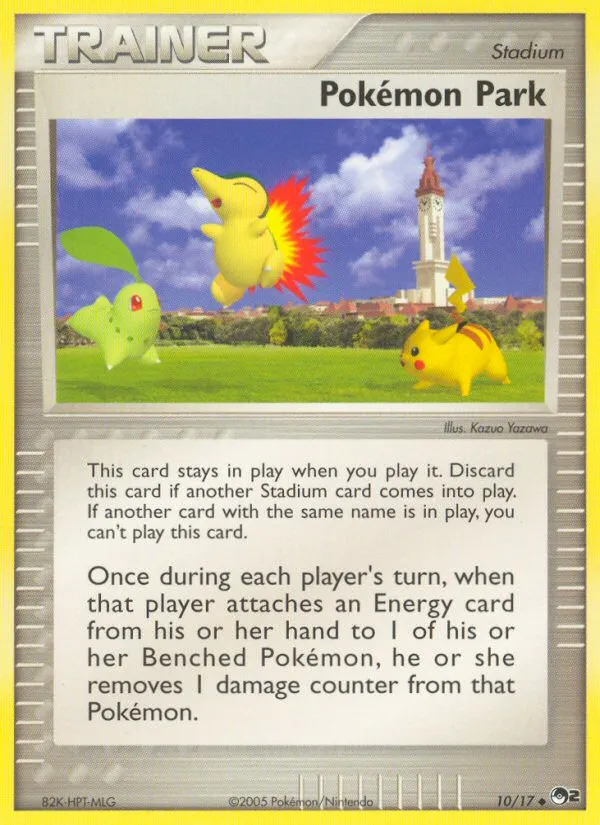 2005 POP Series 2 Pokémon Park Uncommon #10/17 Uncommon card image