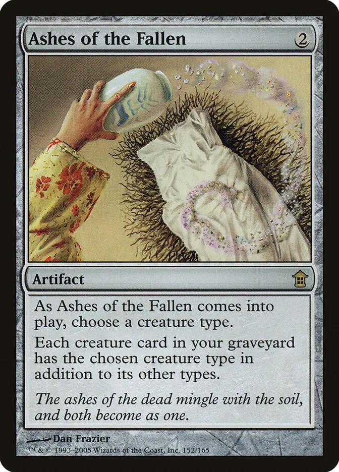 2005 Saviors of Kamigawa Ashes of the Fallen rare #152 unlisted card image