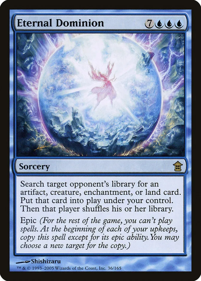 2005 Saviors of Kamigawa Eternal Dominion rare #36 unlisted card image