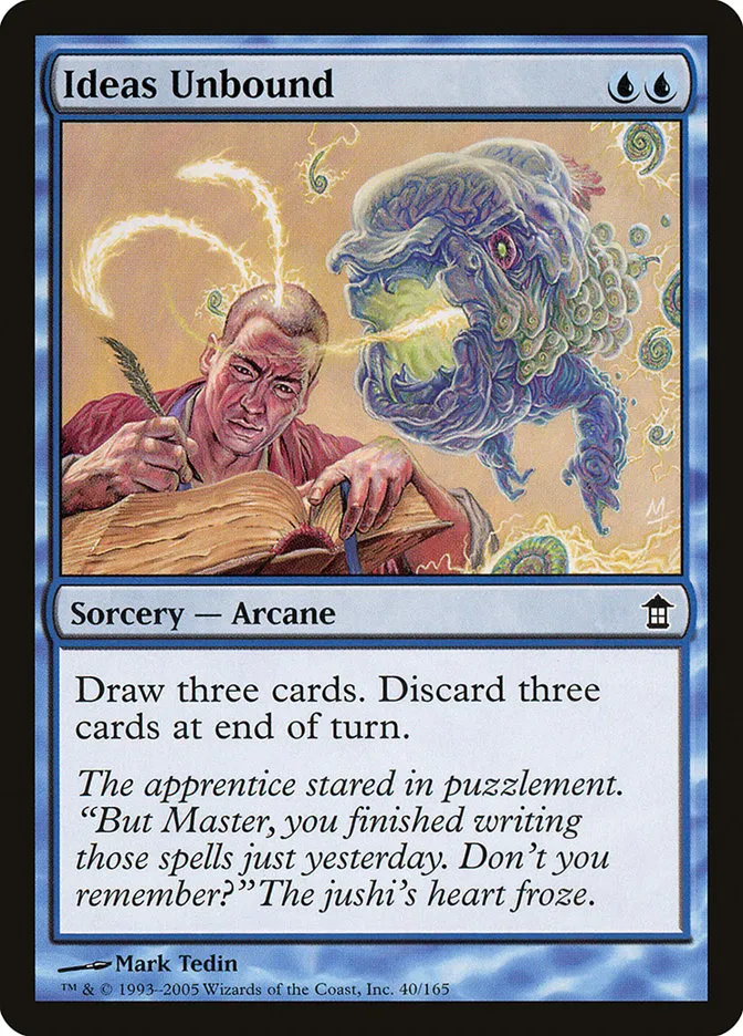 2005 Saviors of Kamigawa Ideas Unbound common #40 unlisted card image