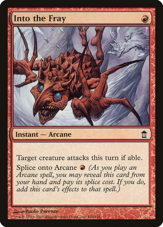 2005 Saviors of Kamigawa Into the Fray common #106 unlisted card image