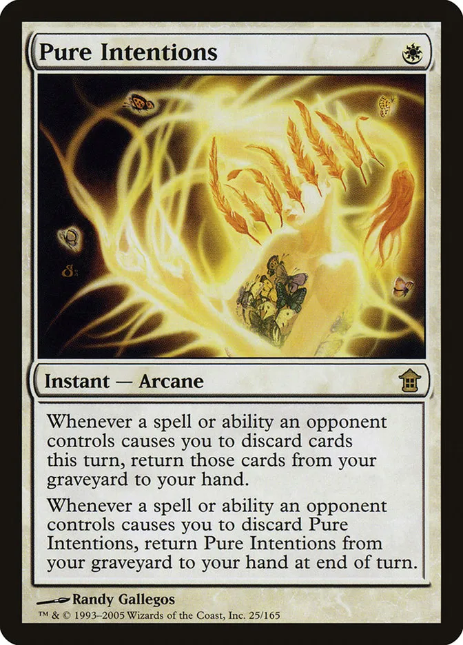 2005 Saviors of Kamigawa Pure Intentions rare #25 unlisted card image
