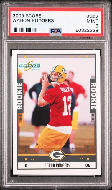 2005 Score Aaron Rodgers #352 card image