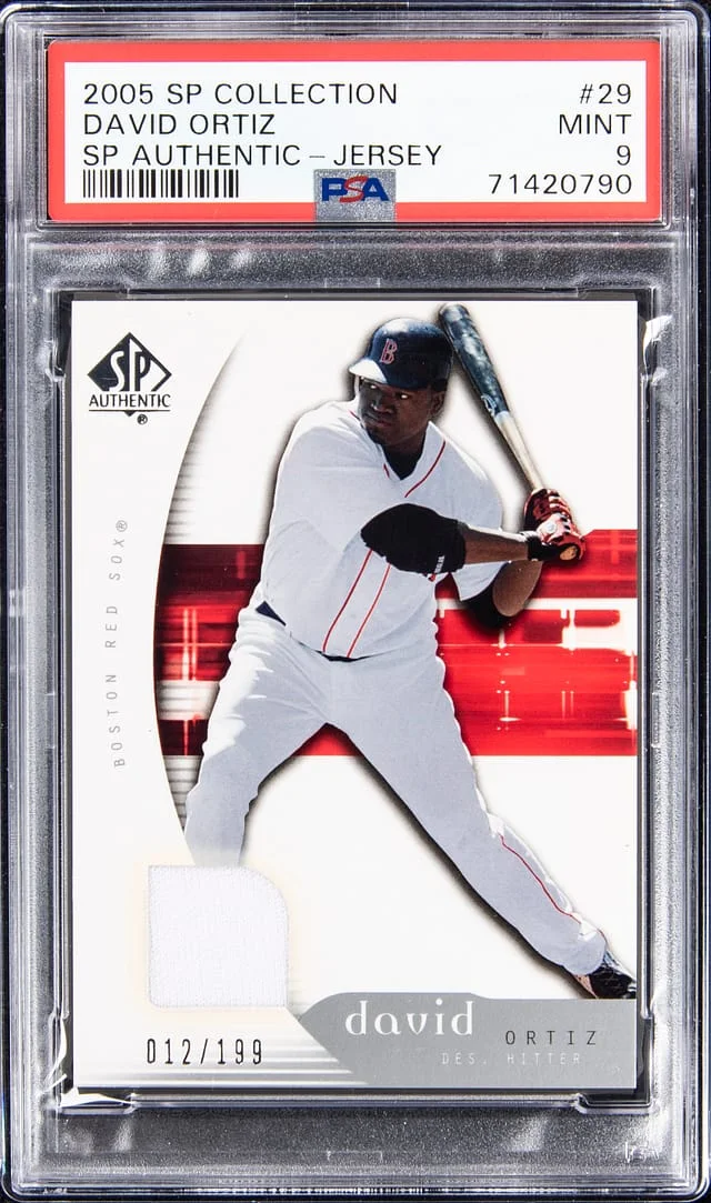 2005 SP Collection SP Authentic - Jersey David Ortiz #29 card image