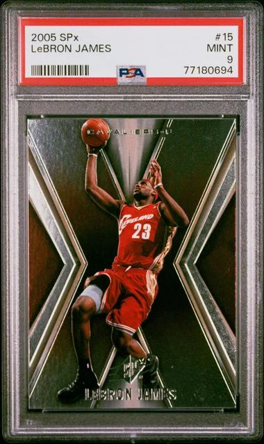 2005 SPx LeBron James #15 card image