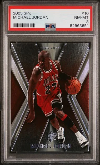 2005 SPx Michael Jordan #10 card image
