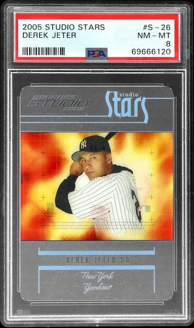 2005 Studio Stars Derek Jeter #S-26 card image