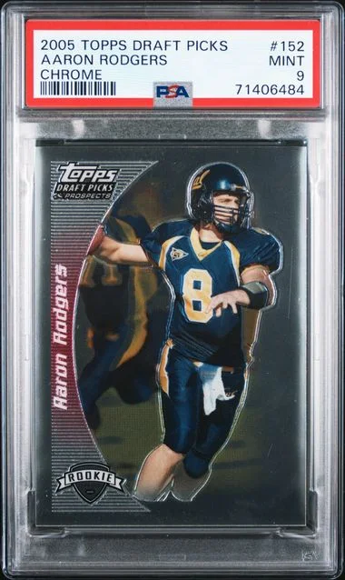 2005 Topps Aaron Rodgers Draft Picks & Prospects Chrome #152 card image