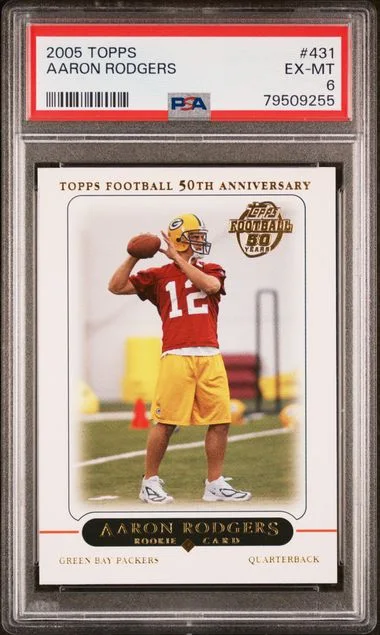 2005 Topps Aaron Rodgers #431 card image