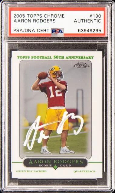 2005 Topps Chrome Aaron Rodgers #190 card image
