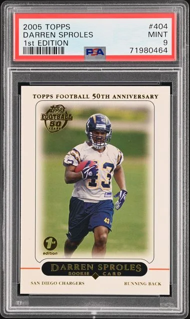 2005 Topps Darren Sproles 1st Edition #404 card image