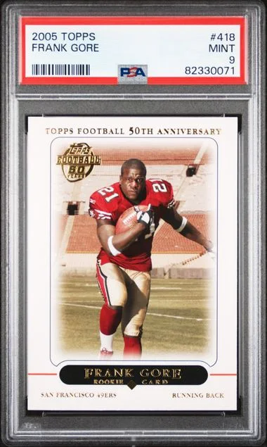 2005 Topps Frank Gore #418 card image