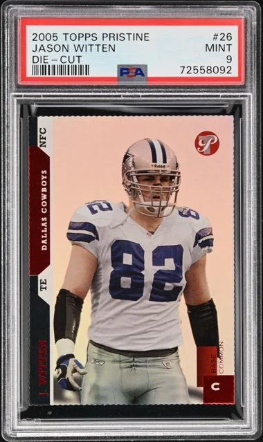 2005 Topps Jason Witten Pristine Die-Cut #26 card image