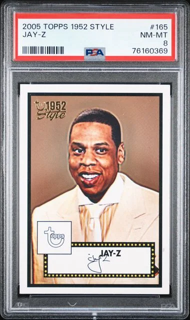 2005 Topps Jay-Z 1952 Style #165 card image
