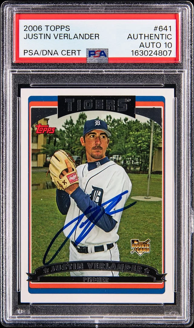 2005 Topps Justin Verlander #641 card image