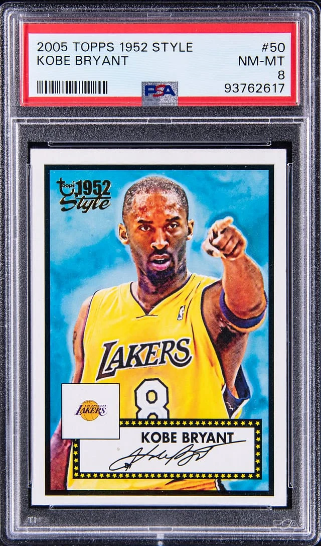 2005 Topps Kobe Bryant 52 Style #50 card image