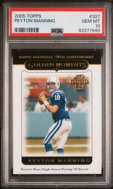 2005 Topps Peyton Manning #327 card image