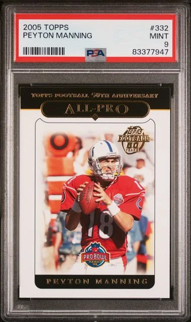 2005 Topps Peyton Manning #332 card image