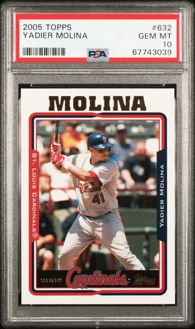 2005 Topps Yadier Molina #632 card image
