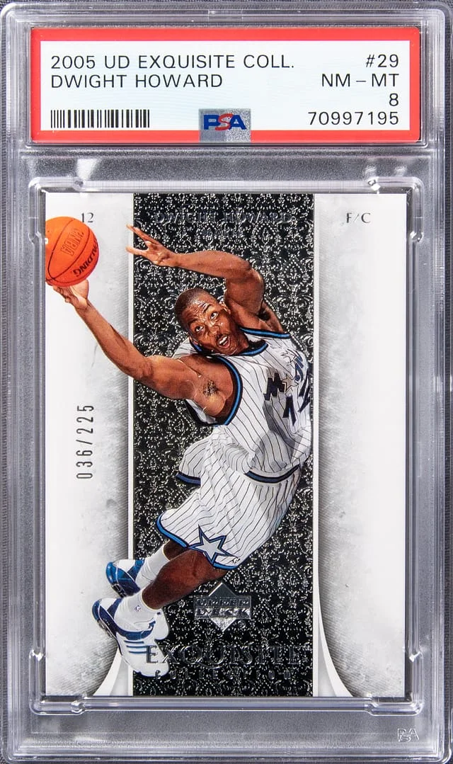 2005 UD Exquisite Collection Dwight Howard #29 card image