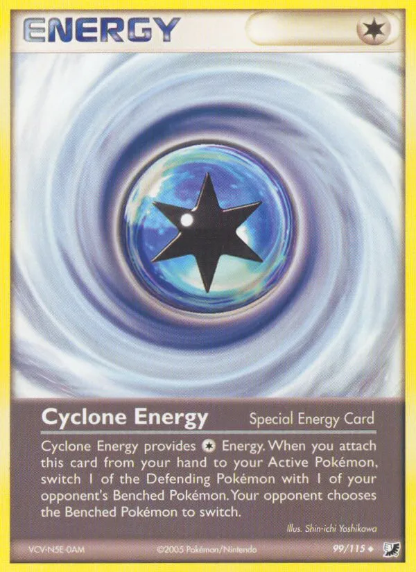 2005 Unseen Forces Cyclone Energy Uncommon #099/115 Uncommon card image