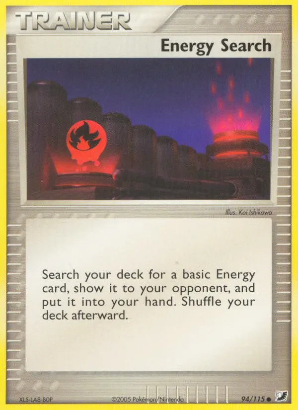 2005 Unseen Forces Energy Search Common #094/115 Common card image