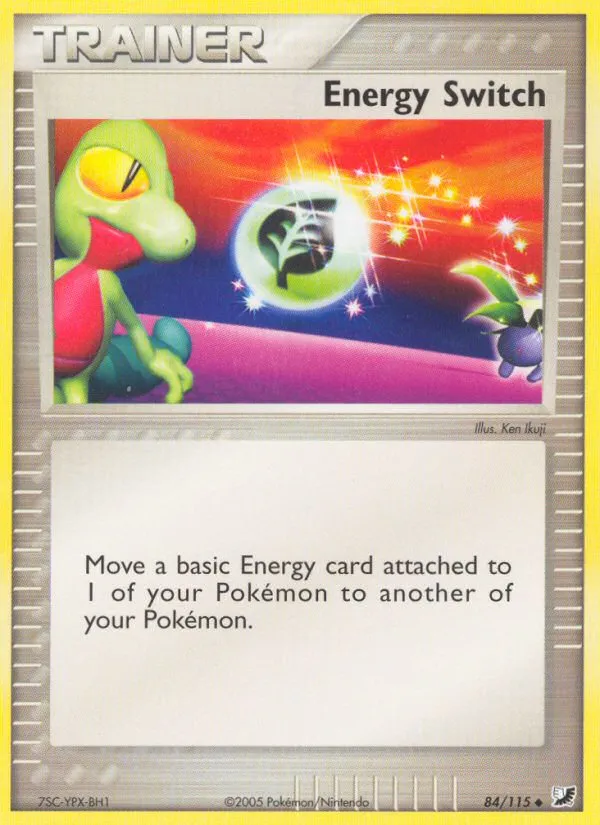 2005 Unseen Forces Energy Switch Uncommon #084/115 Uncommon card image