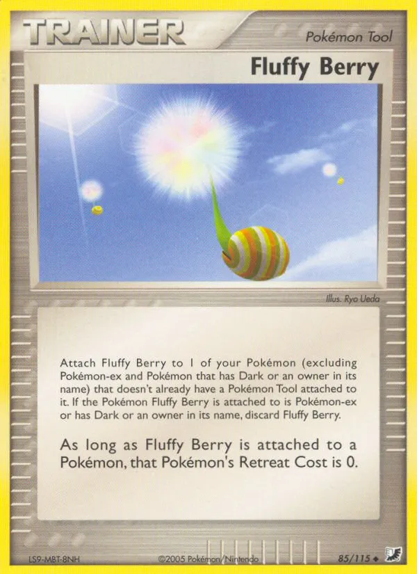 2005 Unseen Forces Fluffy Berry Uncommon #085/115 Uncommon card image