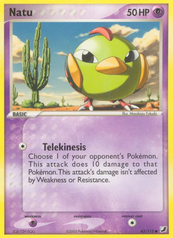 2005 Unseen Forces Natu Common #063/115 Common card image