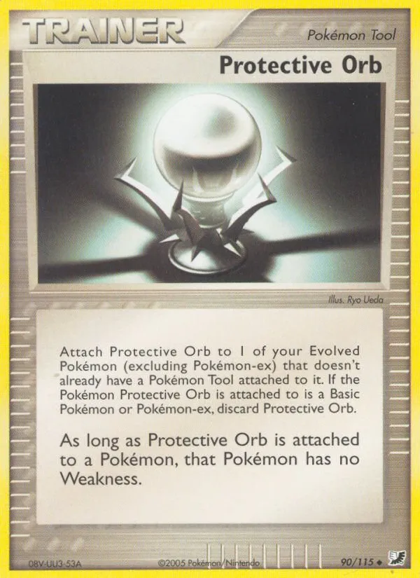 2005 Unseen Forces Protective Orb Uncommon #090/115 Uncommon card image