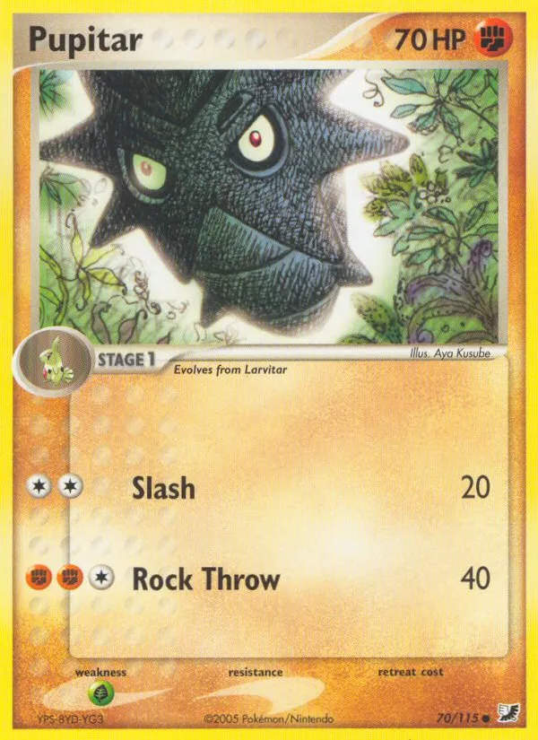 2005 Unseen Forces Pupitar Common #070/115 Common card image