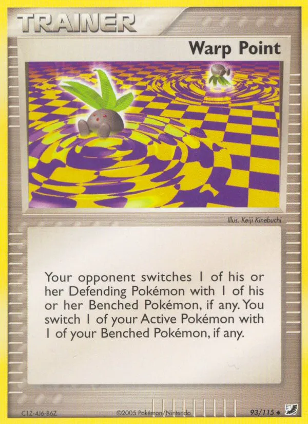 2005 Unseen Forces Warp Point Uncommon #093/115 Uncommon card image