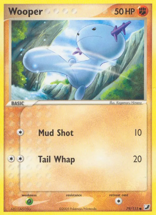 2005 Unseen Forces Wooper Common #079/115 Common card image