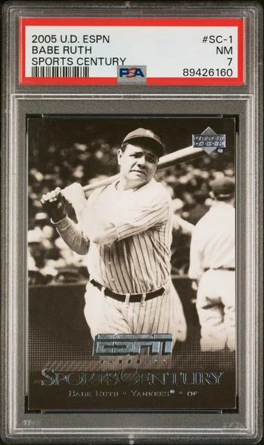 2005 Upper Deck Babe Ruth ESPN Sports Century Sports Century #SC-1 card image