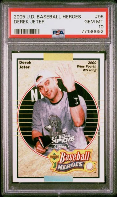 2005 Upper Deck Baseball Derek Jeter Heroes #95 card image