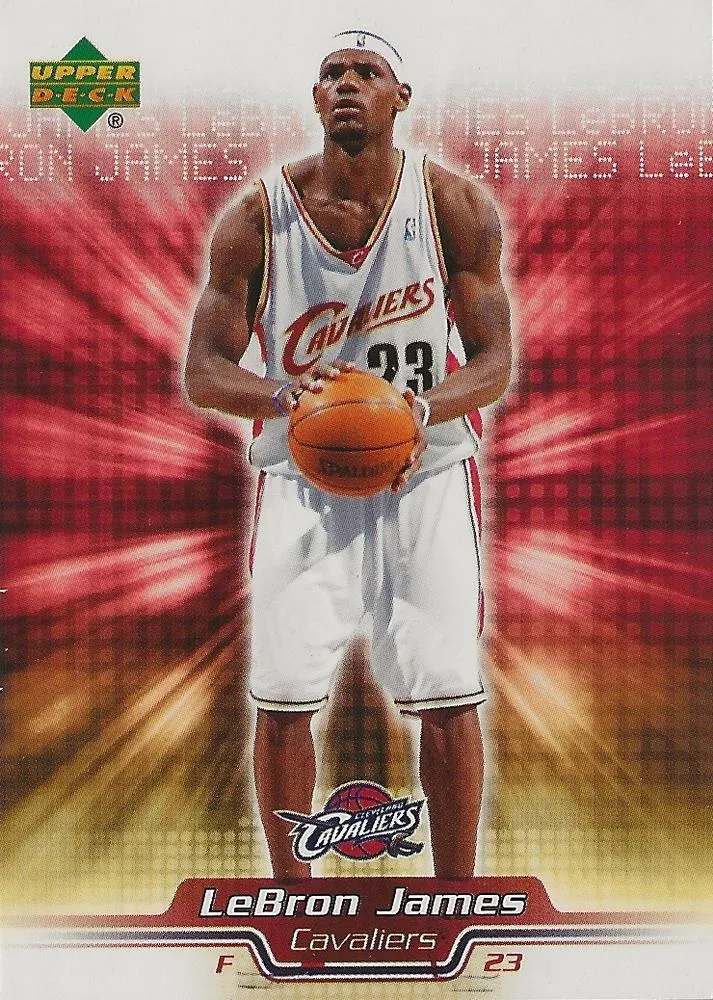 2005 Upper Deck Collectibles LeBron James Collectible Tin and Watch Factory Set Lebron James #LBJ-8 card image