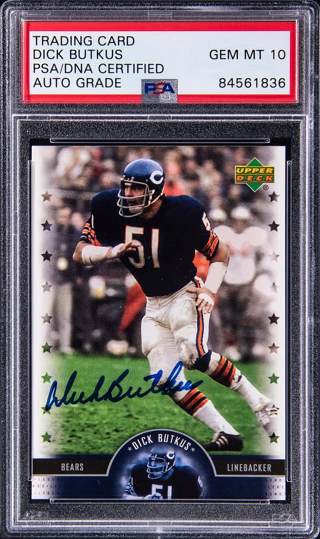 2005 Upper Deck Dick Butkus #80 card image