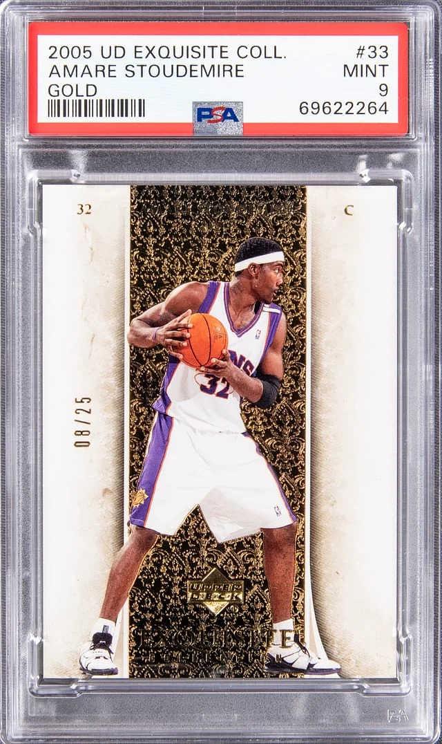2005 Upper Deck Exquisite Collection Amare Stoudemire #33 card image