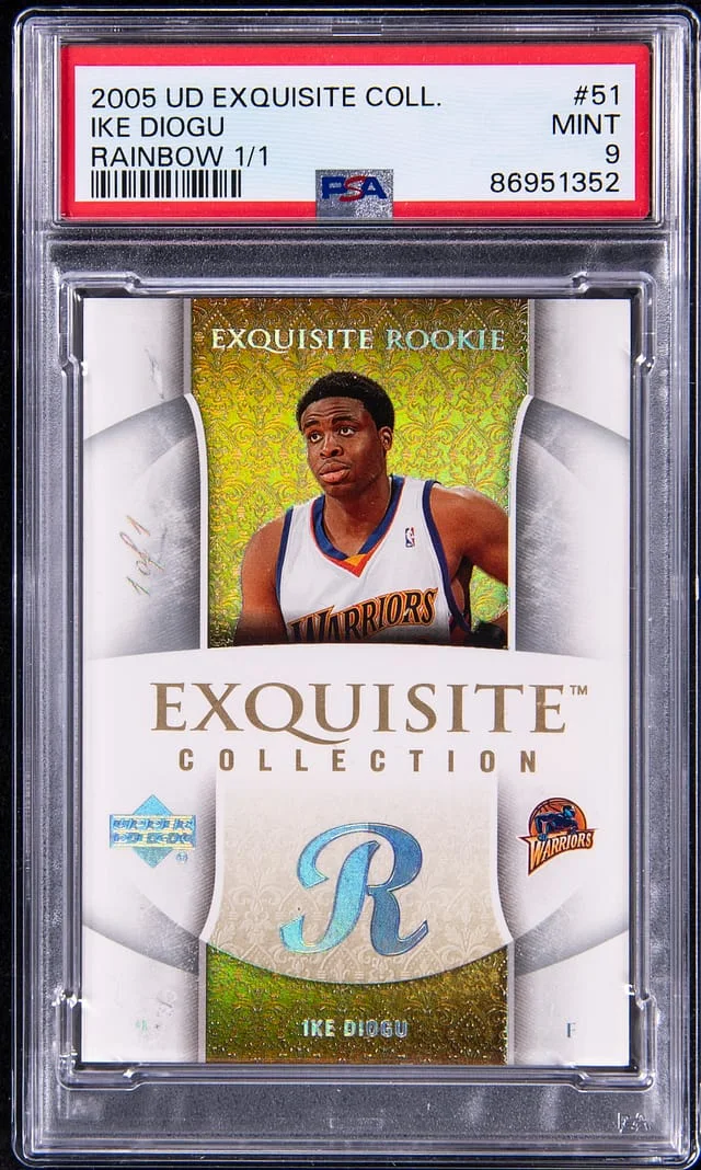 2005 Upper Deck Exquisite Collection Ike Diogu Rainbow #51 card image