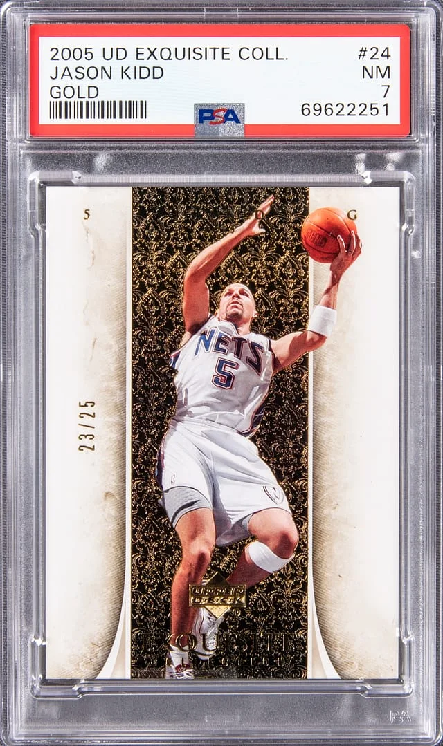 2005 Upper Deck Exquisite Collection Jason Kidd #24 card image