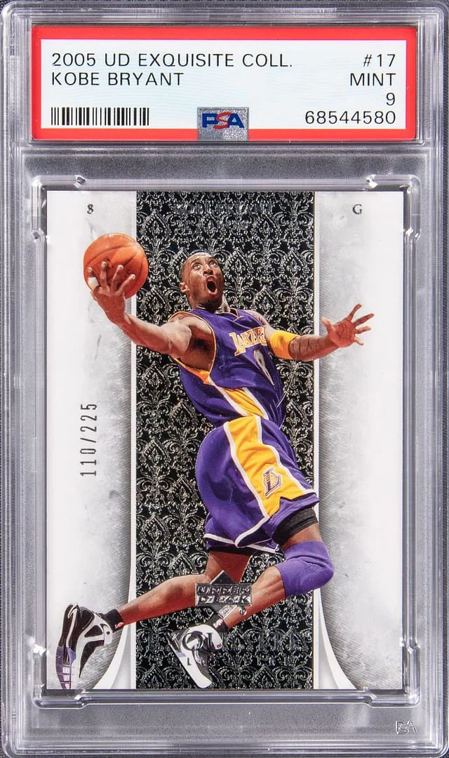 2005 Upper Deck Exquisite Collection Kobe Bryant #17 card image