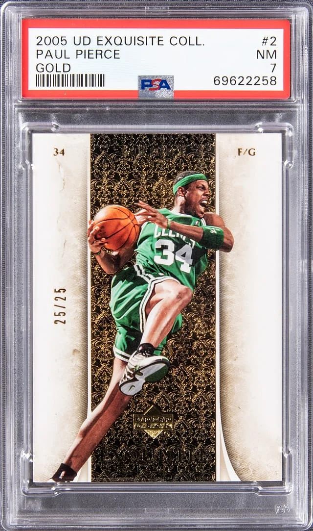 2005 Upper Deck Exquisite Collection Paul Pierce #2 card image