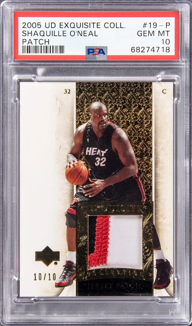 2005 Upper Deck Exquisite Collection Shaquille O'Neal #19-P card image