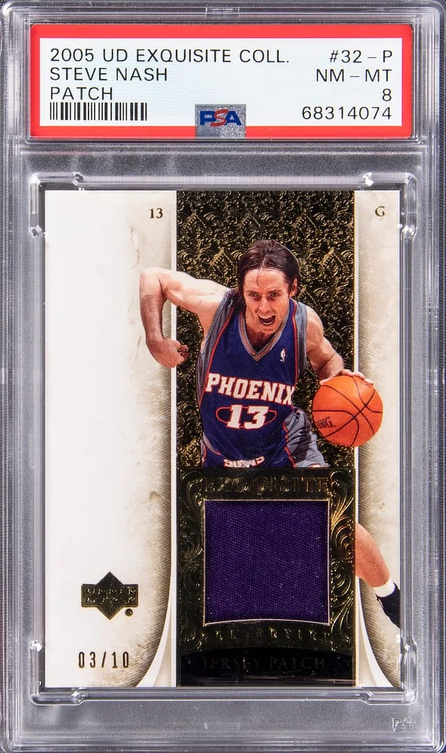 2005 Upper Deck Exquisite Collection Steve Nash #32-P card image